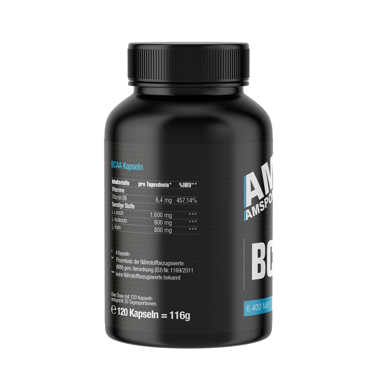 AMSPORT BCAA 120 Kapseln