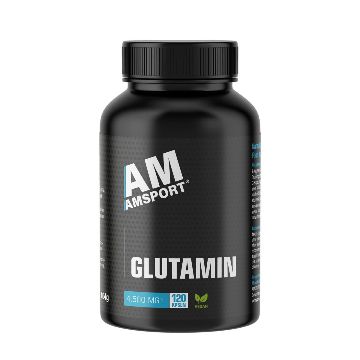 AMSPORT Glutamin 120 Kapseln
