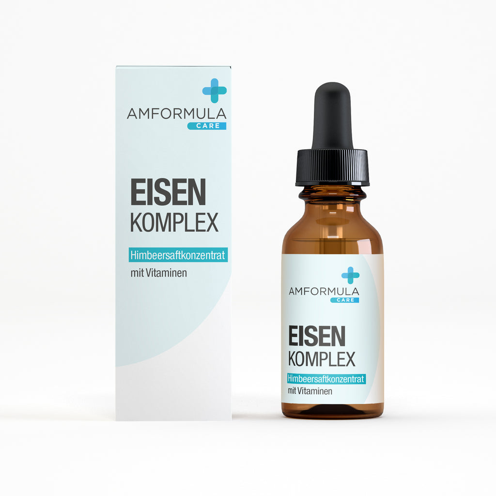 AMFORMULA Care Eisen plus Vitamine Tropfen Himbeere 20 ml