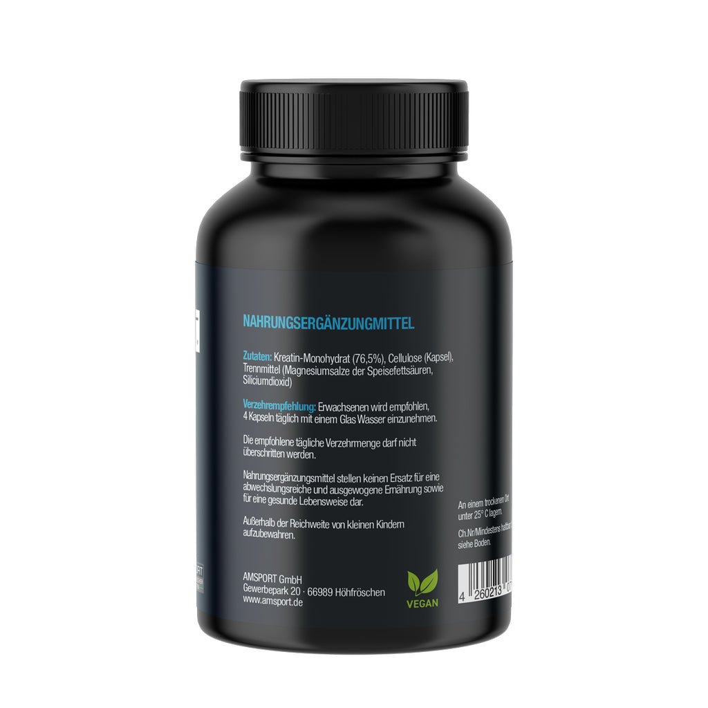 AMSPORT Kreatin 120 Kapseln