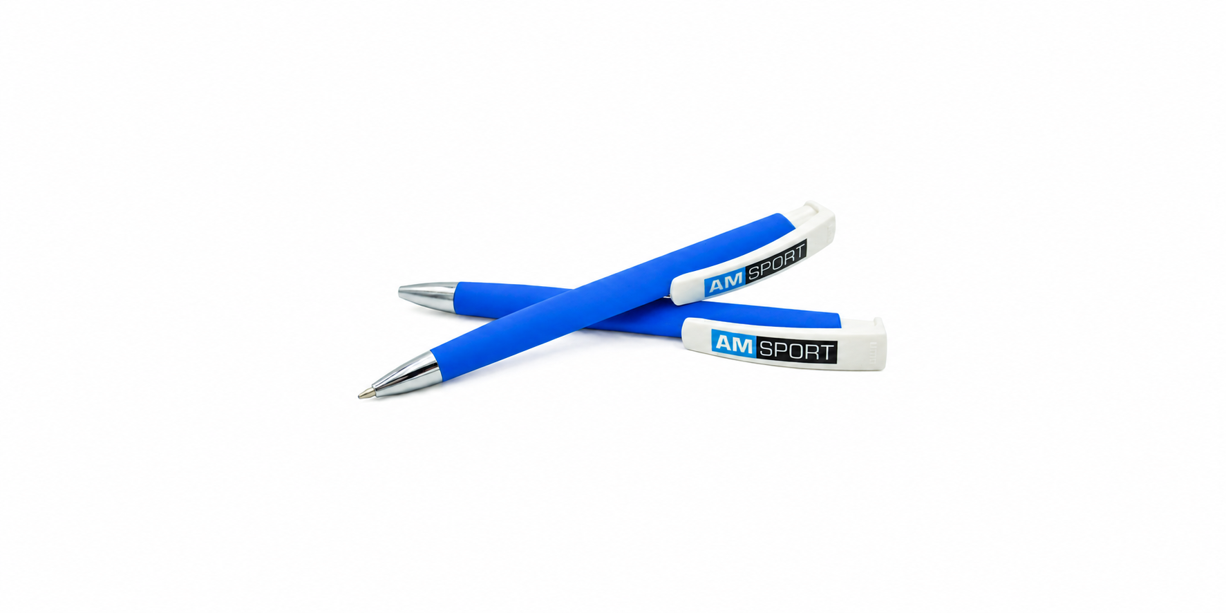 AMSPORT Kugelschreiber blau