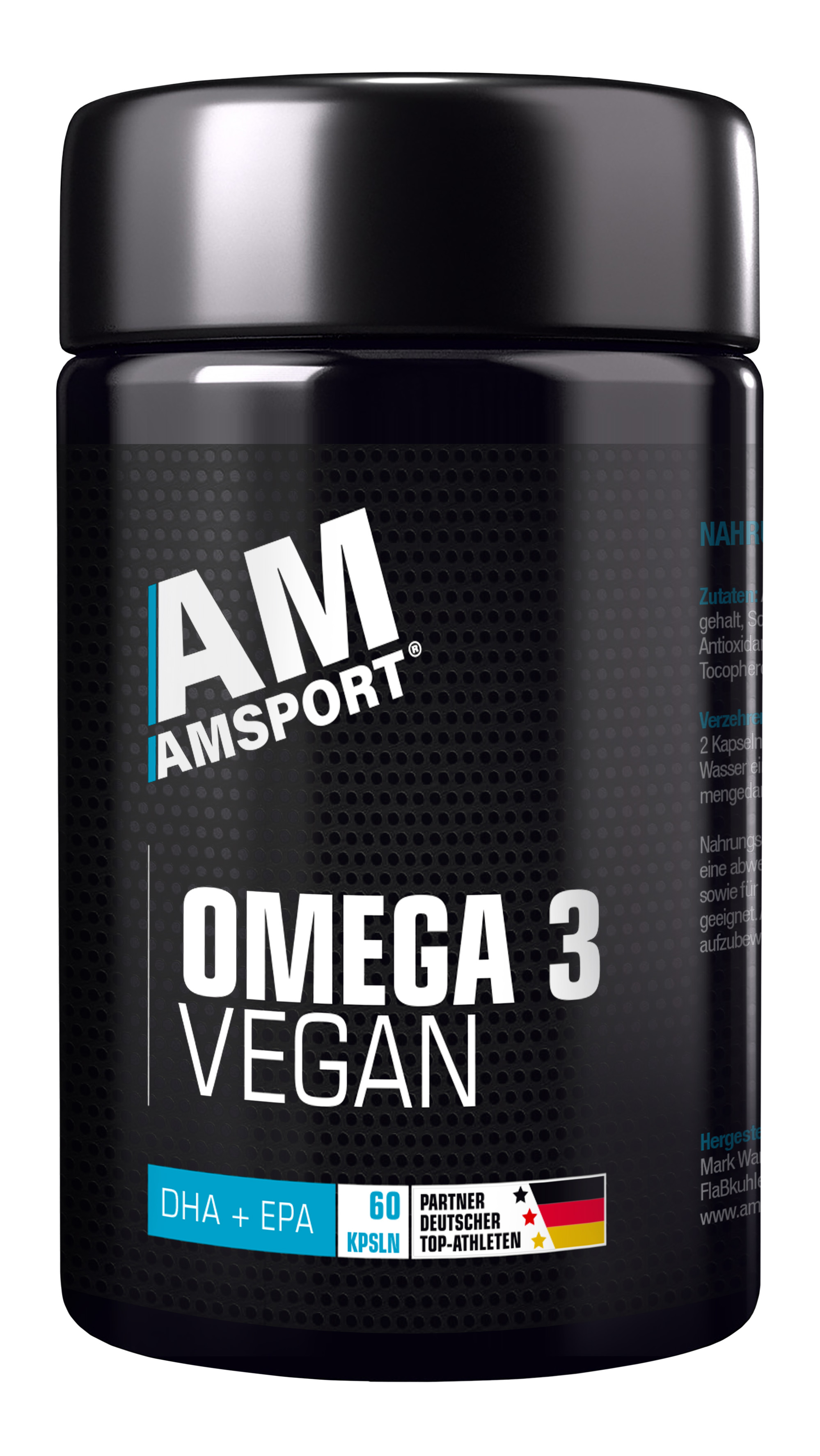 AMSPORT Omega 3 vegan 60 Kapseln