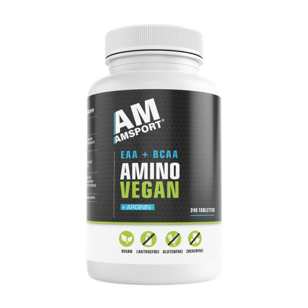 Amsport Amino vegan Produktverpackung